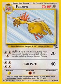 Fearow (41) - Base Set 2 (BS2)