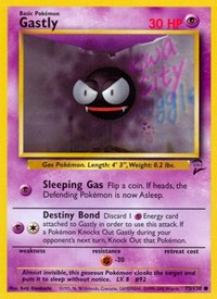 Gastly (75) - Base Set 2 (BS2)