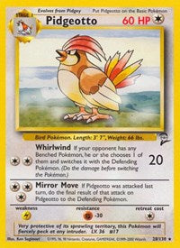 Pidgeotto (28) - Base Set 2 (BS2)