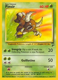 Pinsir (29) - Base Set 2 (BS2)