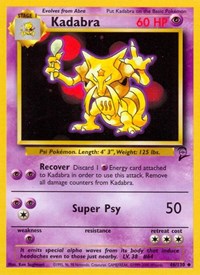 Kadabra (46) - Base Set 2 (BS2)