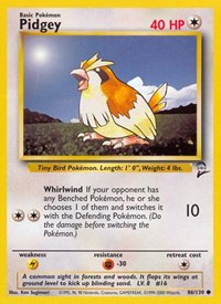 Pidgey (86) - Base Set 2 (BS2)