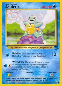 Squirtle (93) - Base Set 2 (BS2)