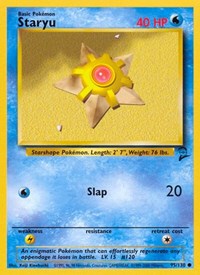 Staryu (95) - Base Set 2 (BS2)