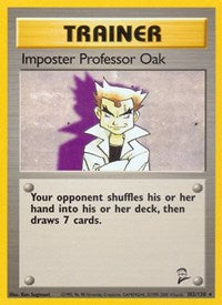 Imposter Professor Oak (102) - Base Set 2 (BS2)