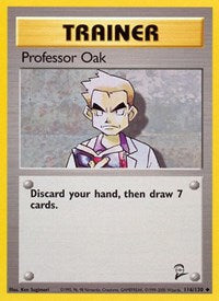Professor Oak (116) - Base Set 2 (BS2)