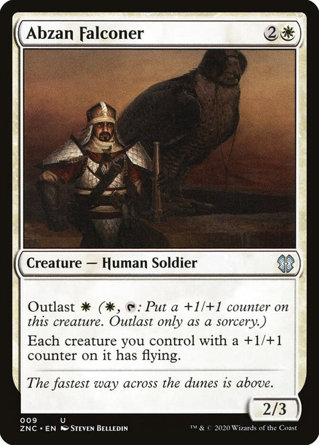 Abzan Falconer (9) - Zendikar Rising Commander (ZNC)