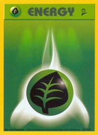 Grass Energy (127) - Base Set 2 (BS2)