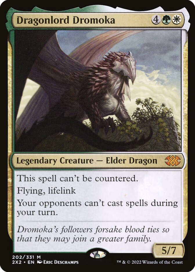 Dragonlord Dromoka (202) - Double Masters 2022 (2X2)