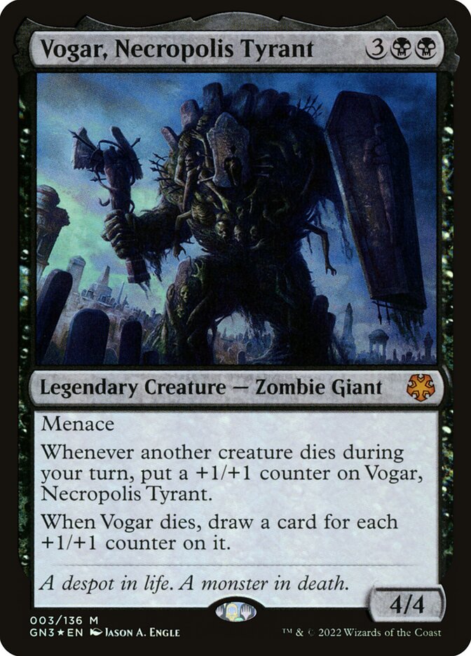 Vogar, Necropolis Tyrant (3) - Game Night: Free-for-All (GN3)