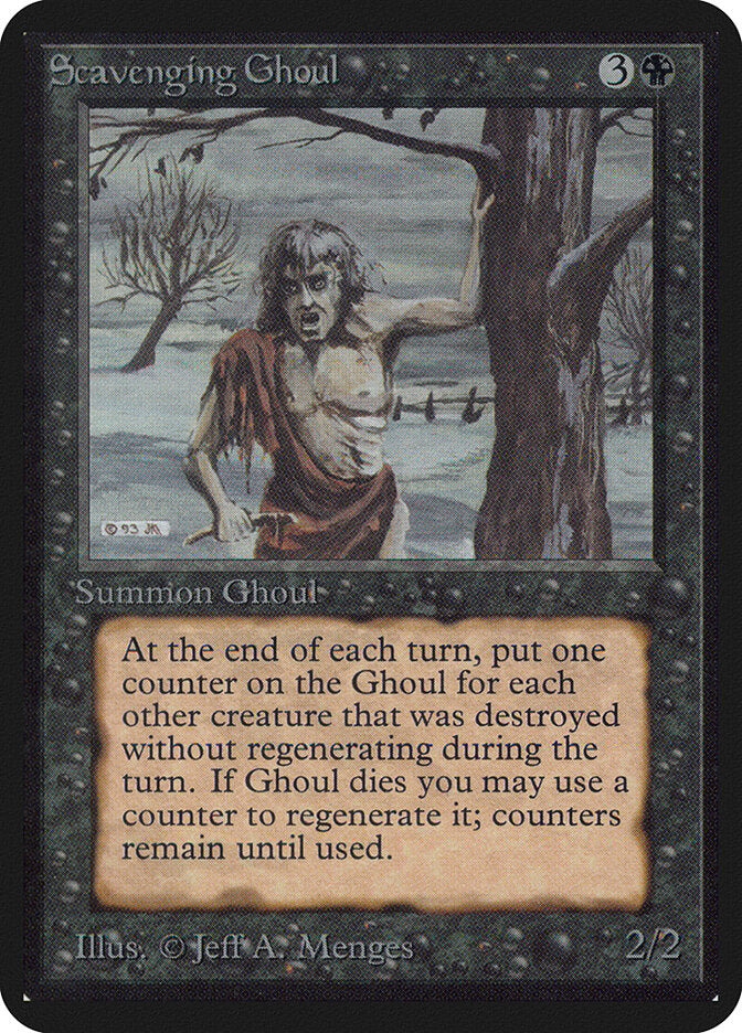 Scavenging Ghoul (126) - Limited Edition Alpha (LEA)