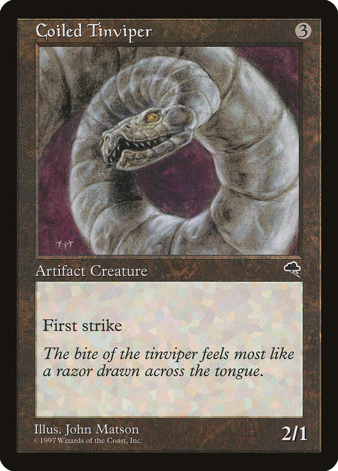 Coiled Tinviper (279) - Tempest (TMP)
