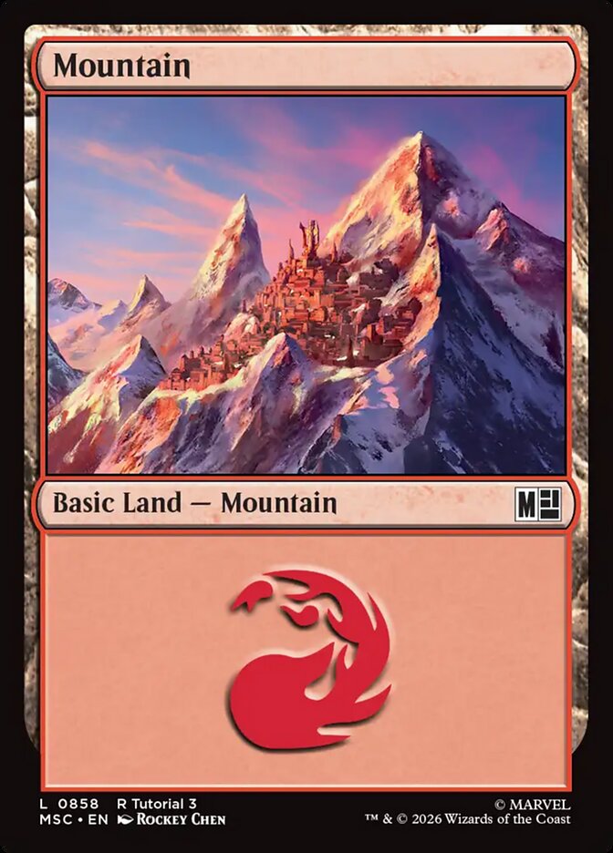 Mountain (858) - Marvel Super Heroes Commander (MSC)