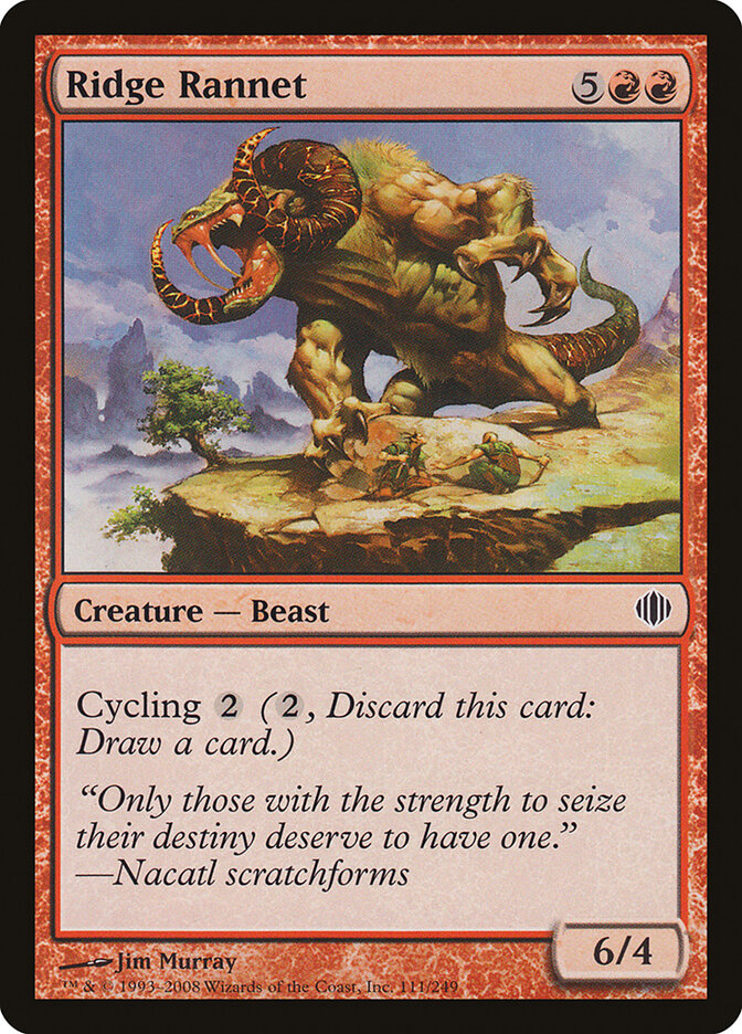 Ridge Rannet (111) - Shards of Alara (ALA)