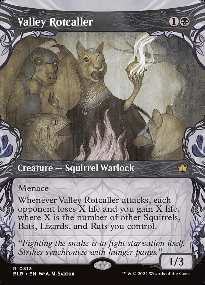 Valley Rotcaller - [Foil, Showcase] Bloomburrow (BLB)