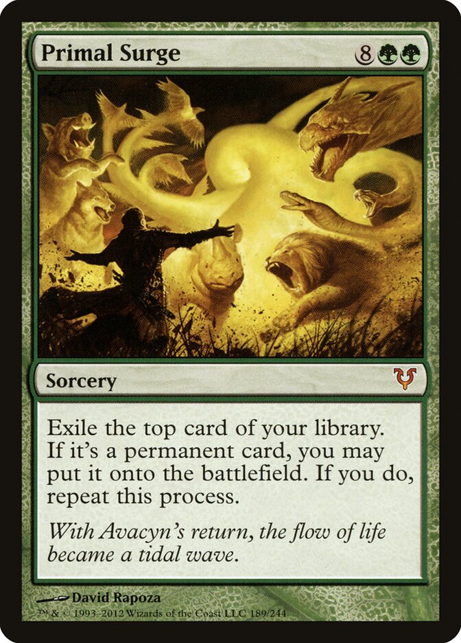 Primal Surge (189) - Avacyn Restored (AVR)