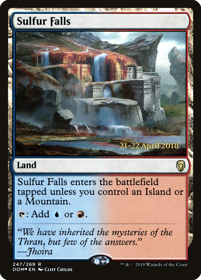 Sulfur Falls (247s) - Dominaria Promos (PDOM)
