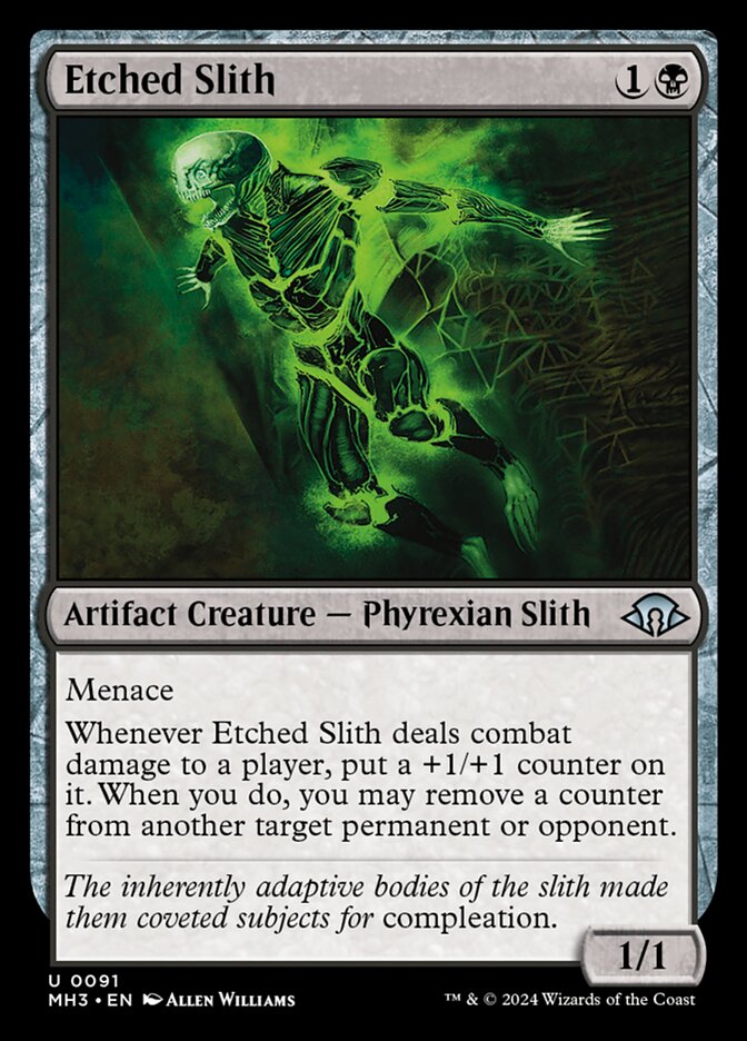 Etched Slith - [Foil] Modern Horizons 3 (MH3)
