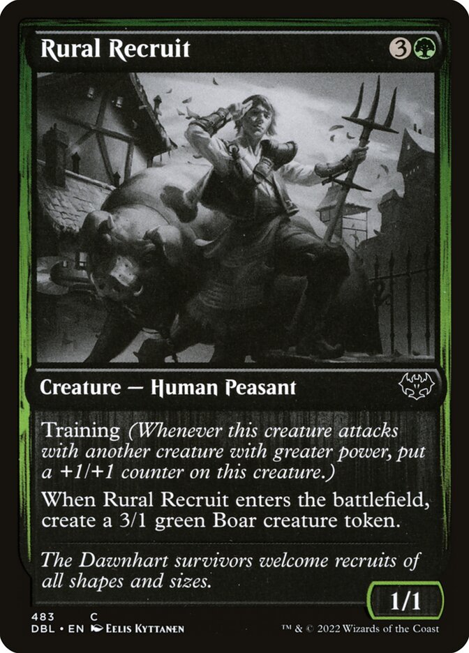 Rural Recruit - [Foil] Innistrad: Double Feature (DBL)