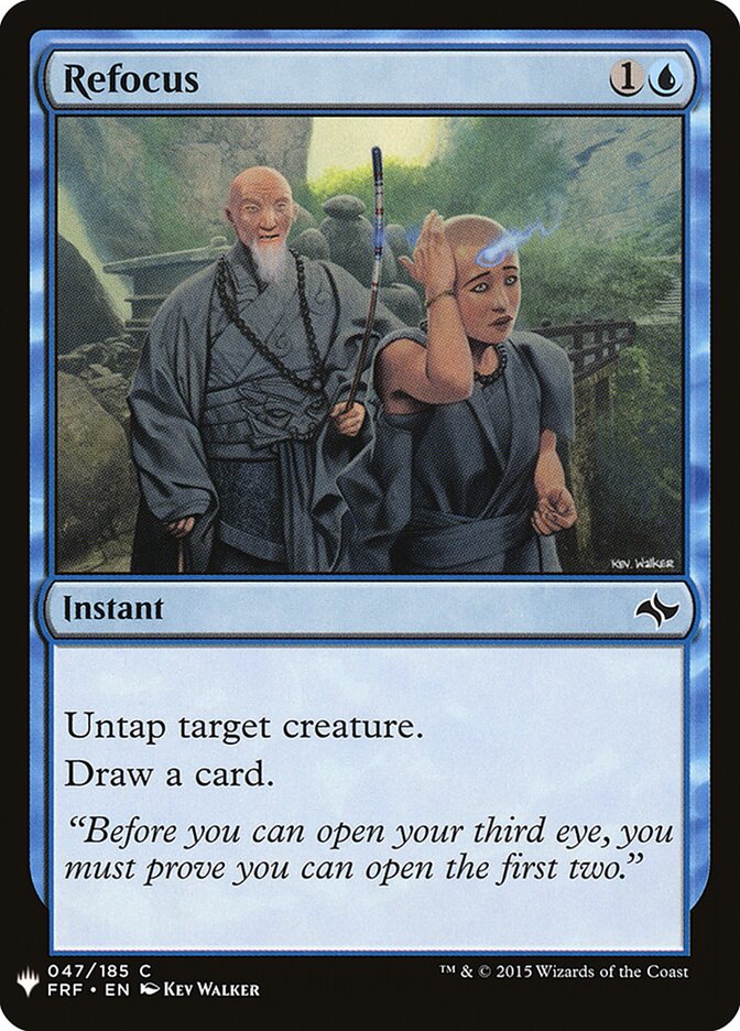 Refocus (FRF-47) - The List (PLST)