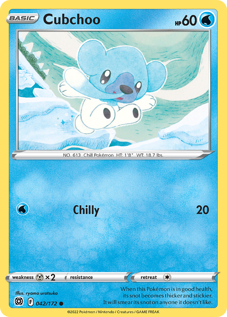 Cubchoo (42/172) - Brilliant Stars (BRS)