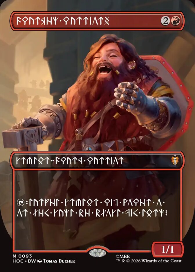 Dwarven Warriors (93) - The Hobbit Eternal (HOC)