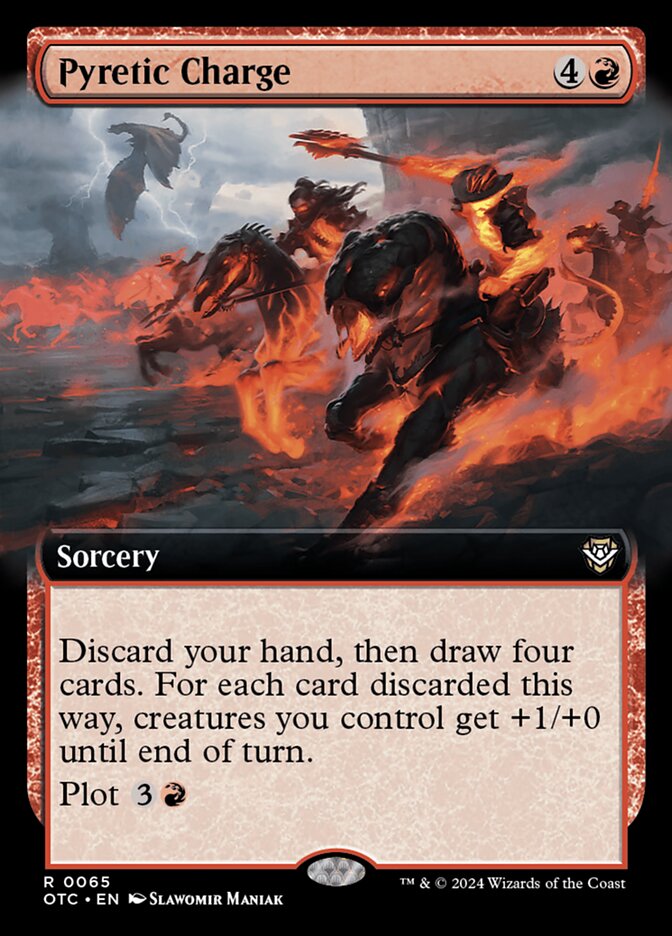 Pyretic Charge (65) - Outlaws of Thunder Junction Commander (OTC)