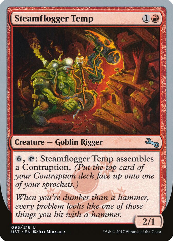 Steamflogger Temp (95) - Unstable (UST)