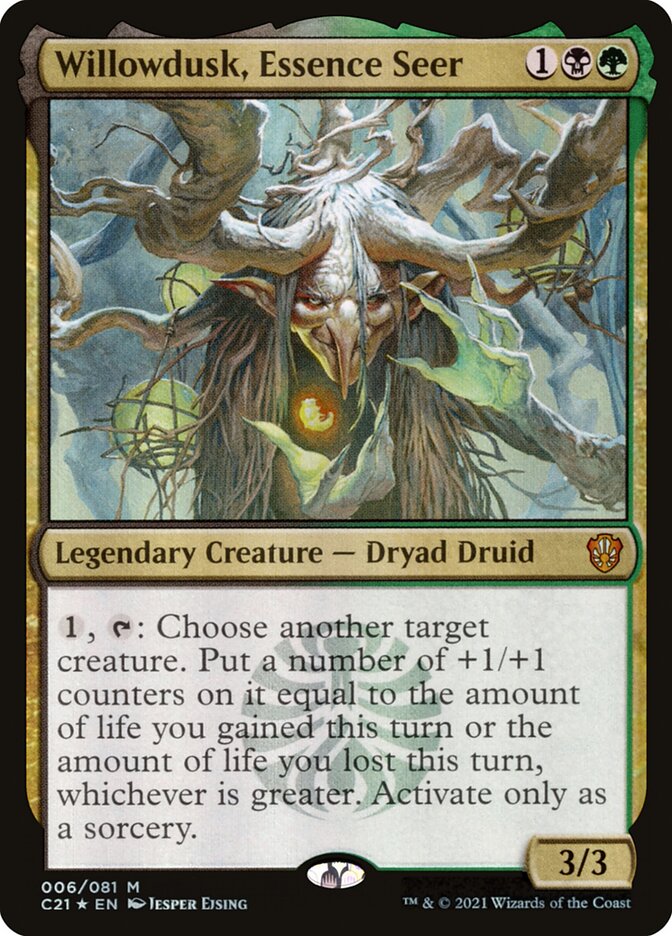 Willowdusk, Essence Seer (6) - Commander 2021 (C21)