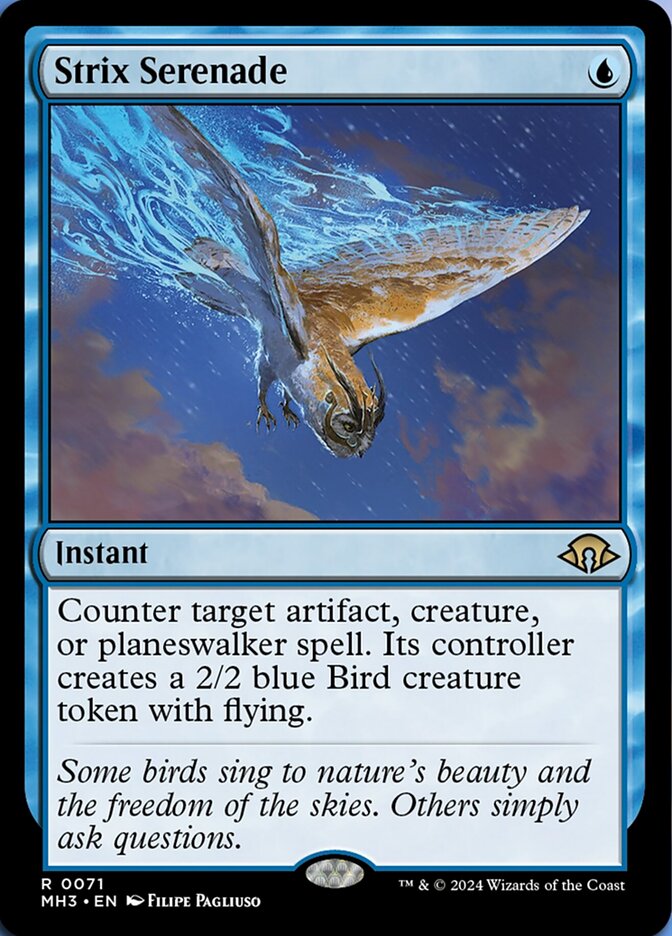 Strix Serenade - [Foil] Modern Horizons 3 (MH3)