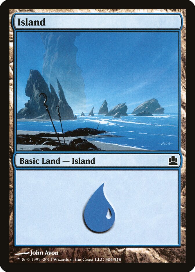 Island (304) - Commander 2011 (CMD)