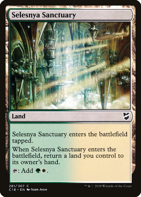 Selesnya Sanctuary (281) - Commander 2018 (C18)