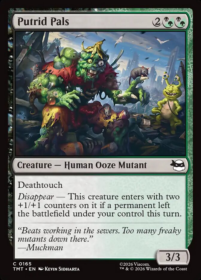 Putrid Pals (165) - Teenage Mutant Ninja Turtles (TMT)