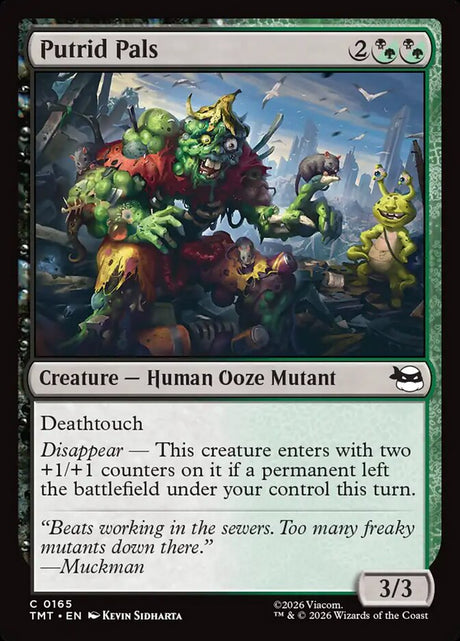 Putrid Pals (165) - Teenage Mutant Ninja Turtles (TMT)
