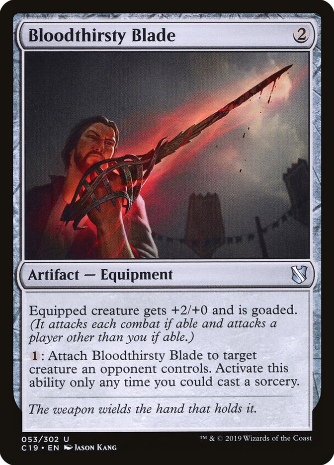 Bloodthirsty Blade (53) - Commander 2019 (C19)