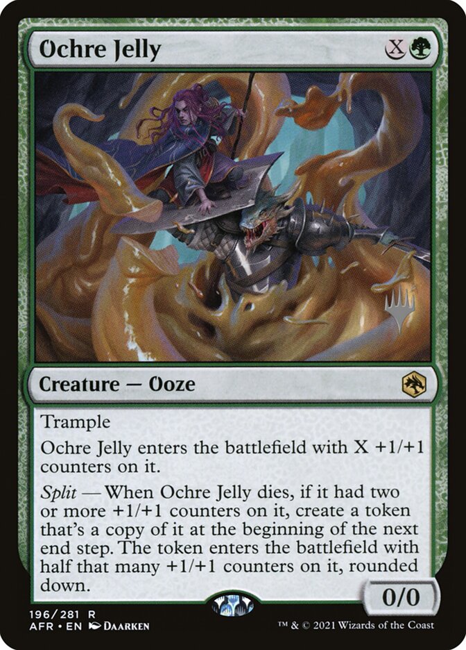 Ochre Jelly (196p) - Adventures in the Forgotten Realms Promos (PAFR)