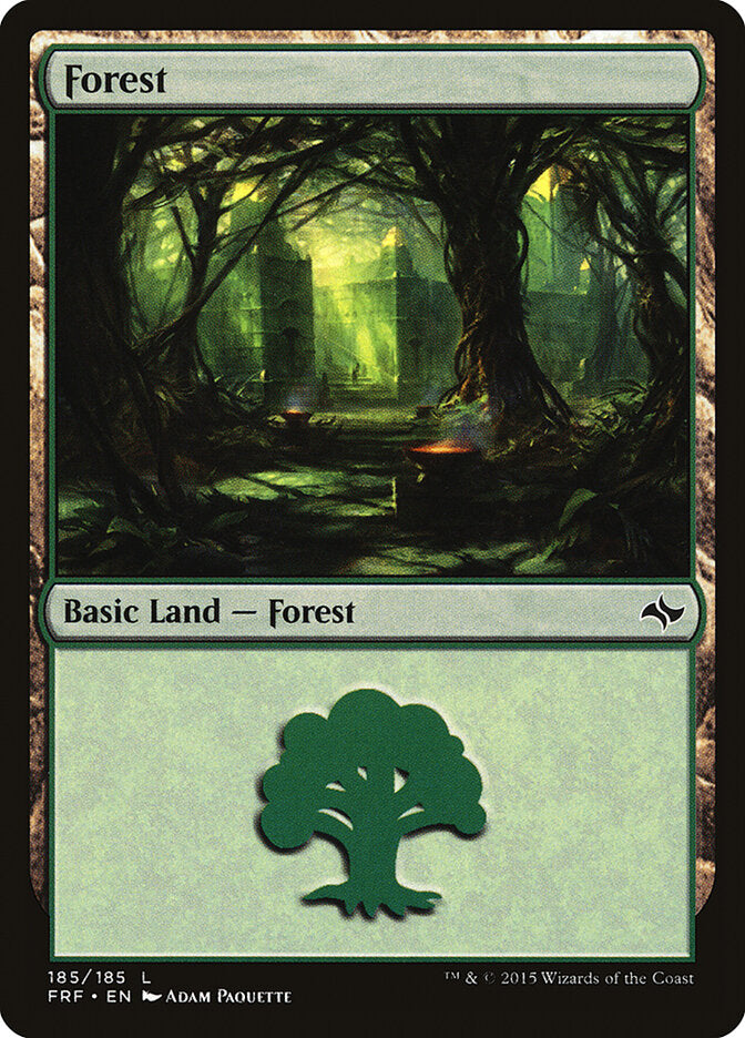 Forest (185) - Fate Reforged (FRF)