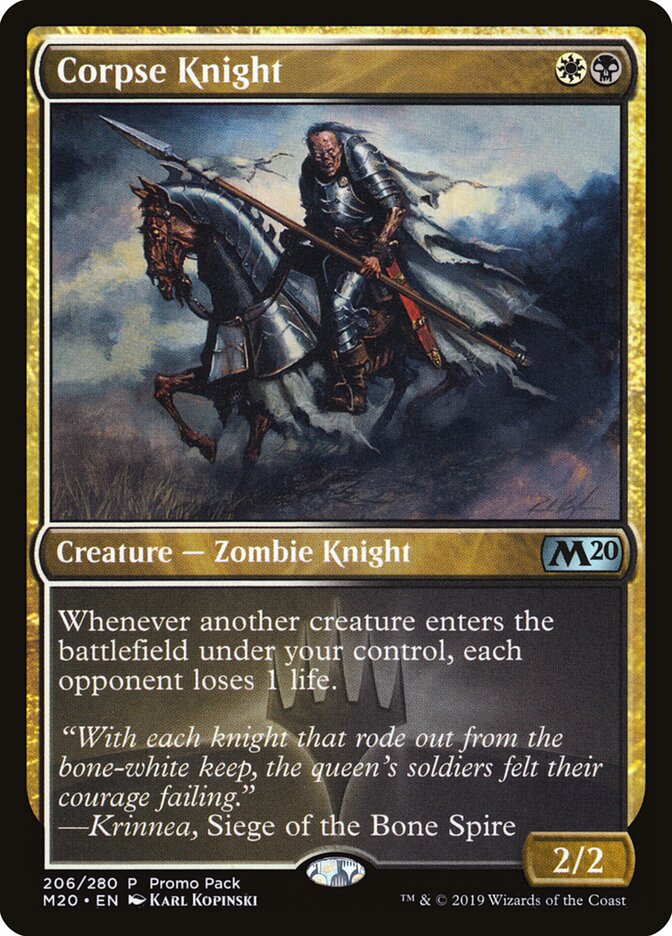 Corpse Knight (206) - Core Set 2020 Promos (PM20)