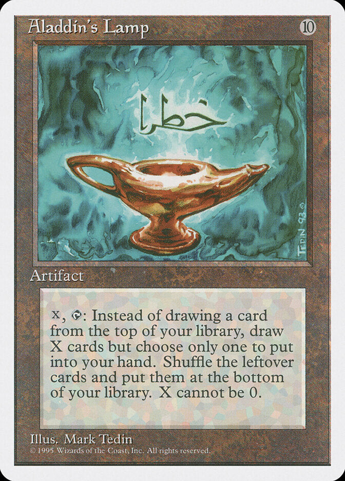 Aladdin's Lamp (291) - Fourth Edition (4ED)
