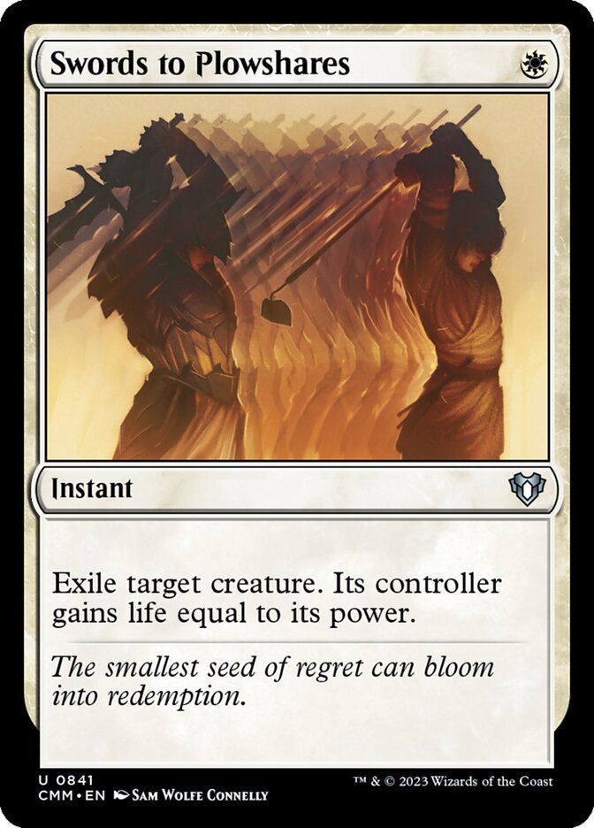 Swords to Plowshares (841) - Commander Masters (CMM)