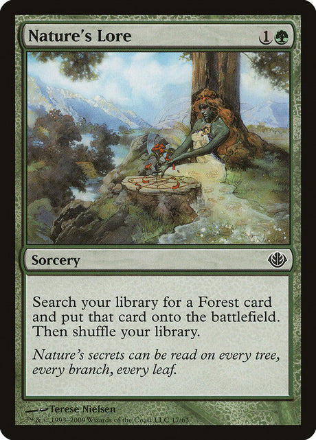 Nature's Lore (17) - Duel Decks: Garruk vs. Liliana (DDD)