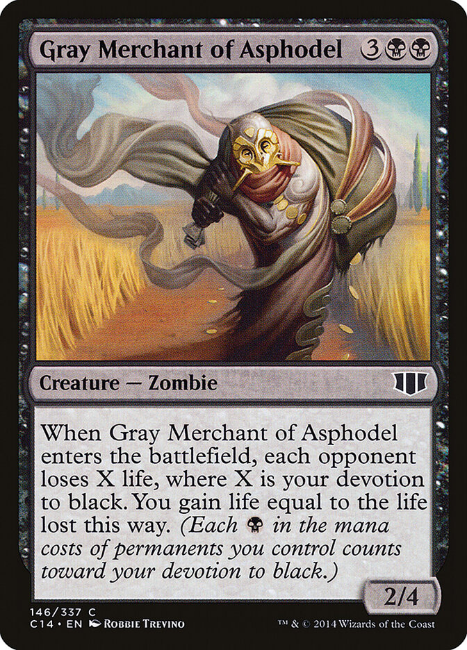 Gray Merchant of Asphodel (146) - Commander 2014 (C14)