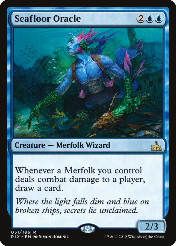 Seafloor Oracle (51) - Rivals of Ixalan (RIX)