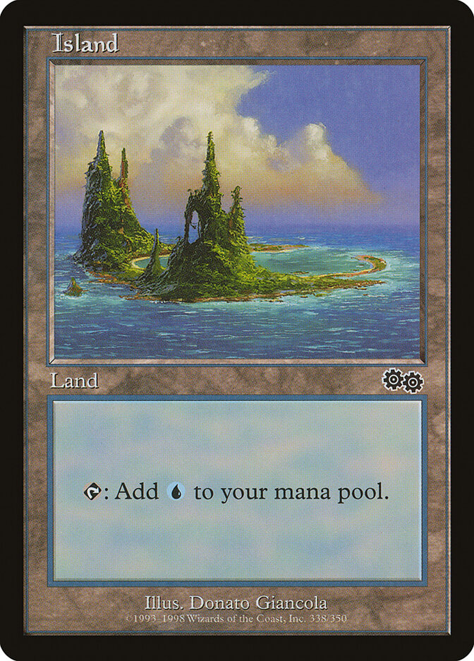 Island (338) - Urza's Saga (USG)