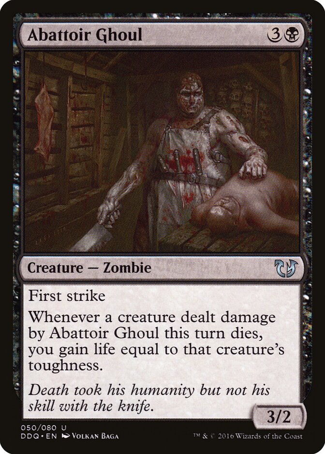 Abattoir Ghoul (50) - Duel Decks: Blessed vs. Cursed (DDQ)