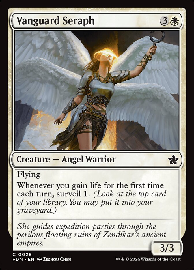 Vanguard Seraph (28) - Foundations (FDN)