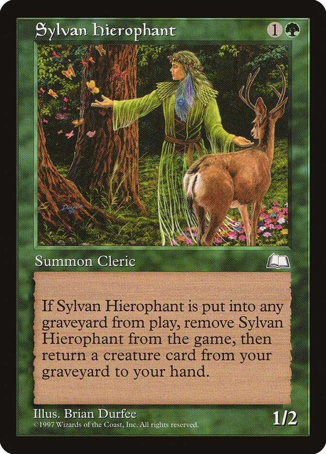 Sylvan Hierophant (141) - Weatherlight (WTH)