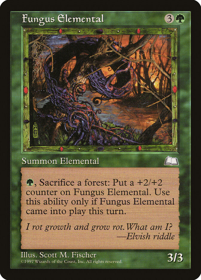 Fungus Elemental (128) - Weatherlight (WTH)