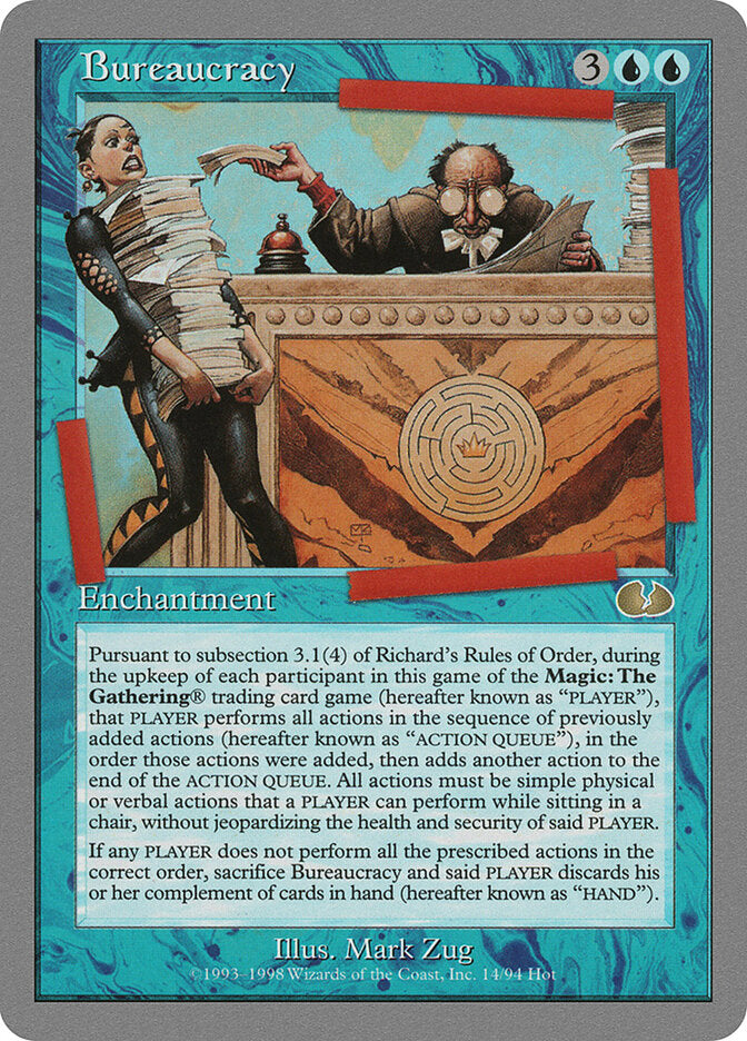 Bureaucracy (14) - Unglued (UGL)