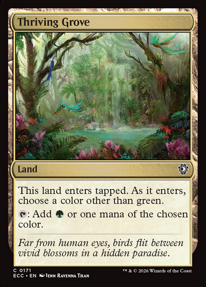 Thriving Grove (171) - Lorwyn Eclipsed Commander (ECC)